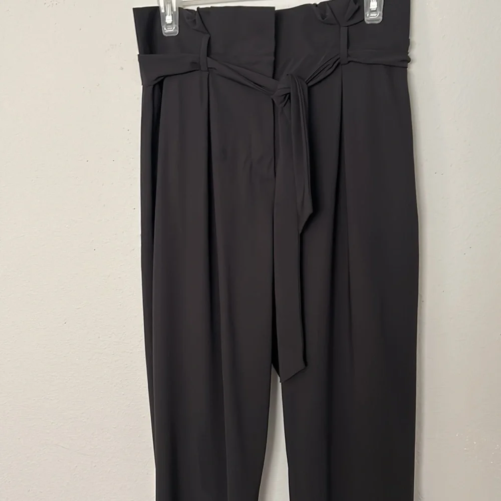 NWOT Lita by Ciara black paperbag pants. Black, high waisted. Size 10.